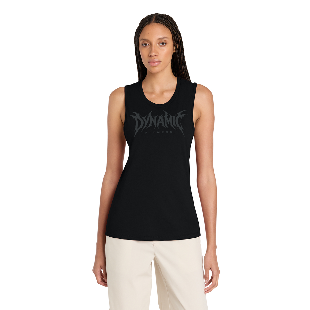 Blackout Ladies Muscle Tank