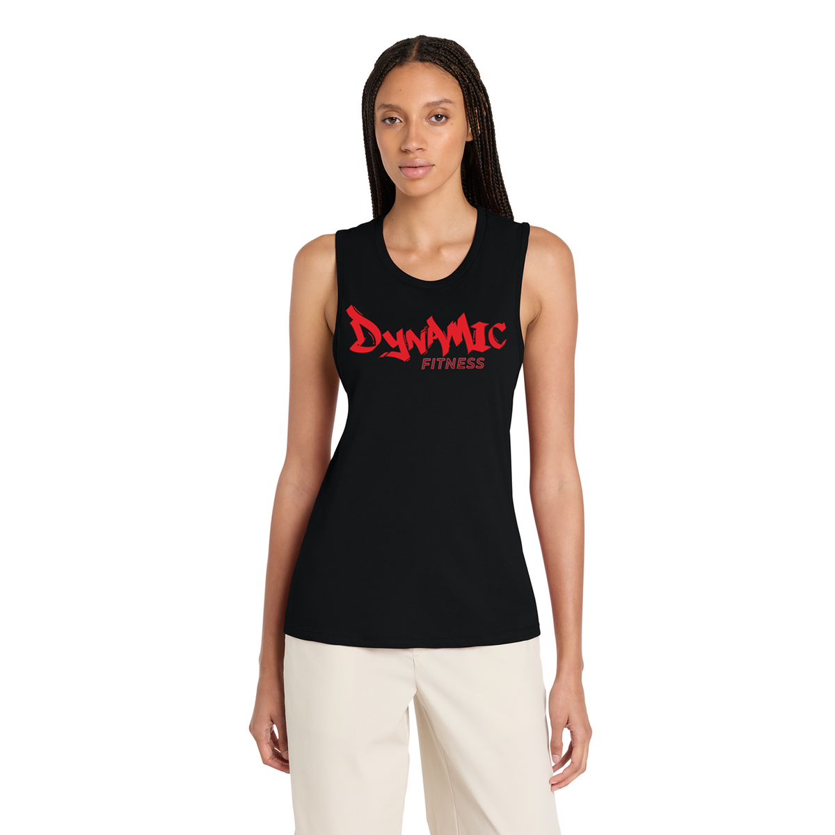 Graffiti Ladies Muscle Tank