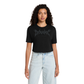 Blackout Ladies Crop Tee