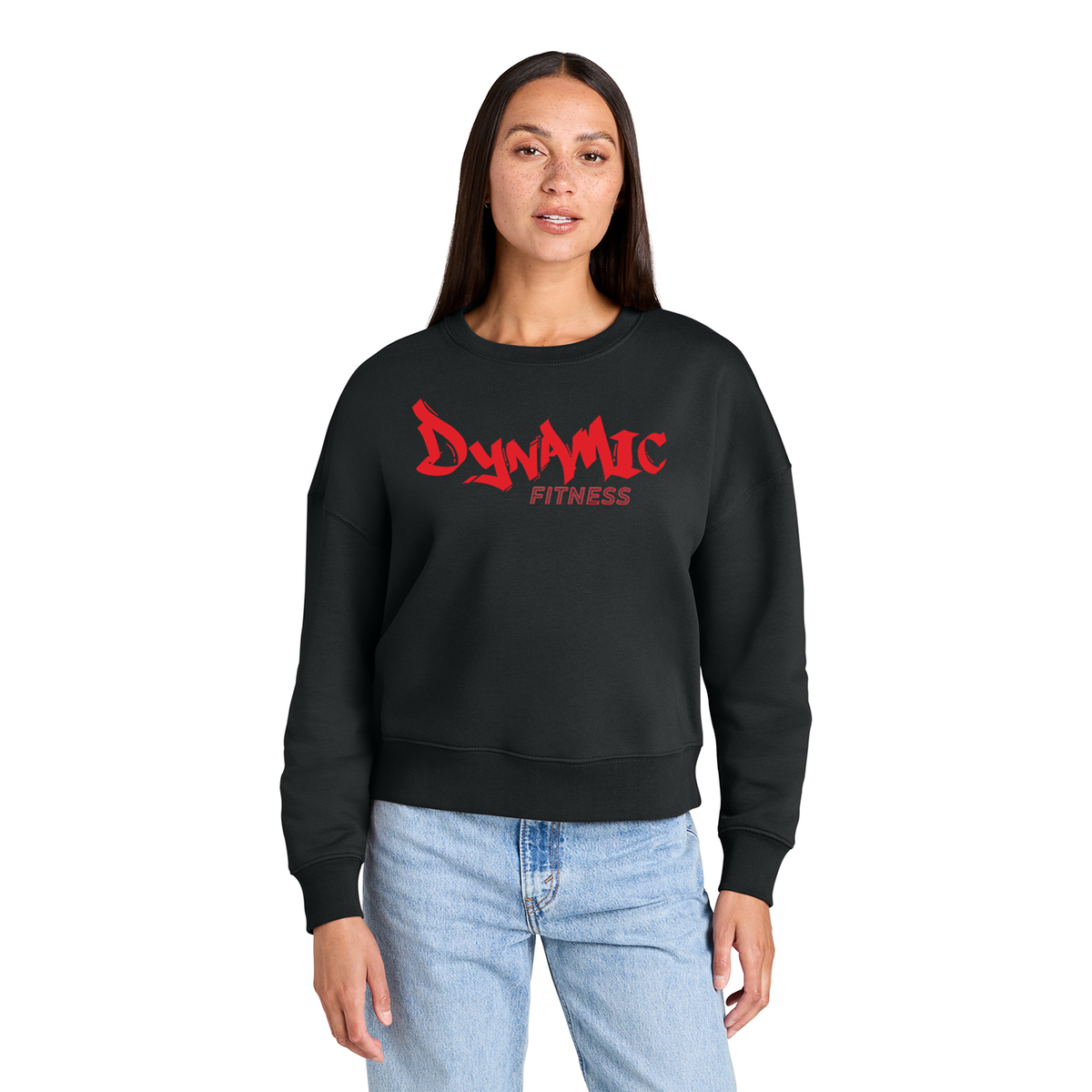 Graffiti Ladies Crewneck Sweatshirt
